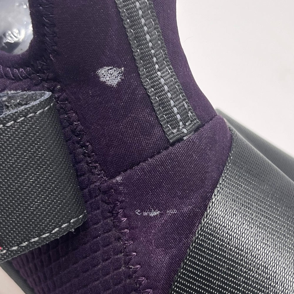 Sorel women's Kinetic Dark Plum Sneakers Size 9 - Picture 13 of 15